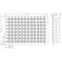 96 Well Non-skirted 0.2ml PCR Plate for Laboratory